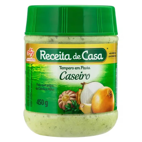 Receita de Casa Tempero em Pasta Caseiro 450g