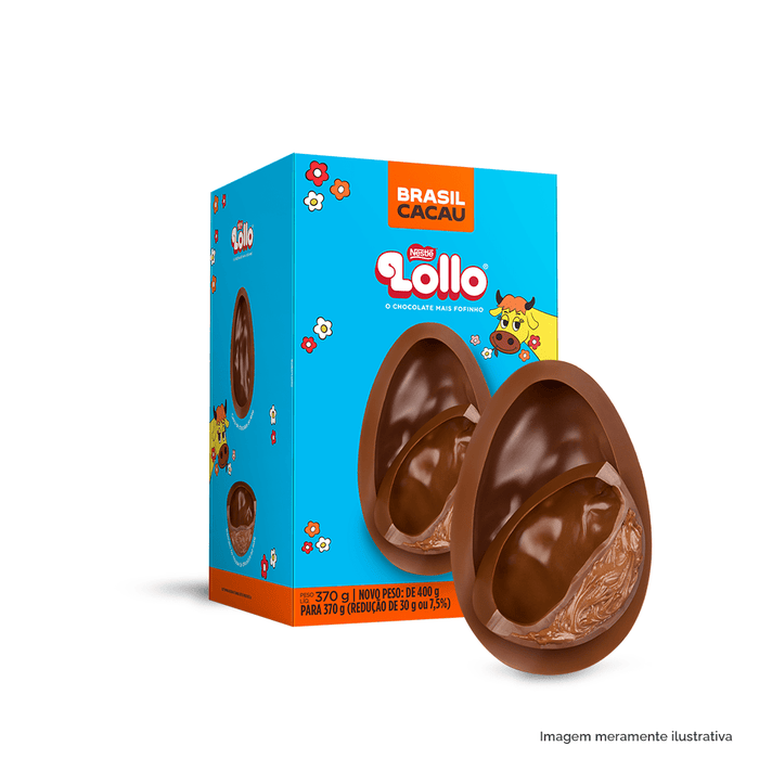 Nestlé Ovo de Páscoa Recheado Lollo 370g