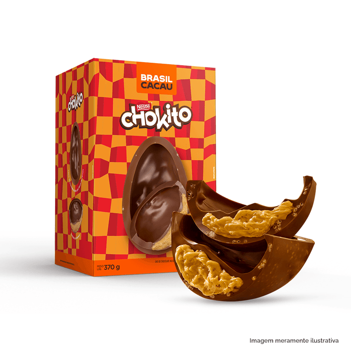 Nestlé Ovo de Páscoa Recheado Chokito 370g