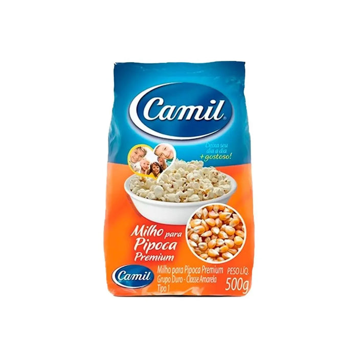 Milho de Pipoca Camil 500g