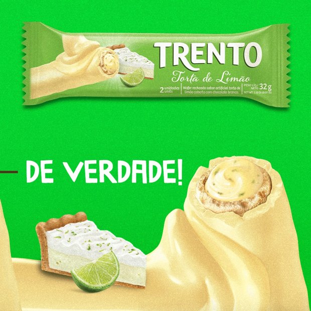 Trento Sabor Torta de Limão 32g