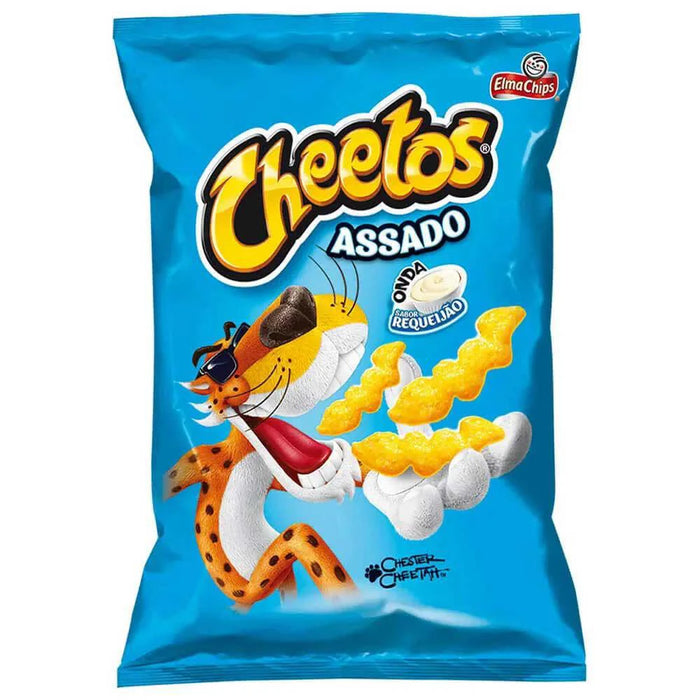 Elma Chips Salgadinho Cheetos Onda Requeijao 160g