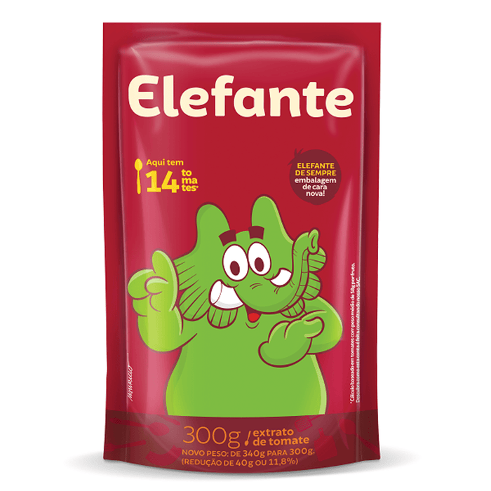 Elefante Extrato Tomate 300g