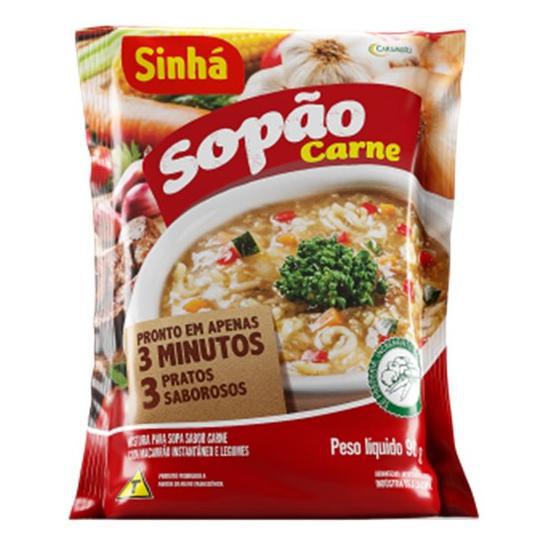 Sinhá Sopão Carne com Legumes 90g