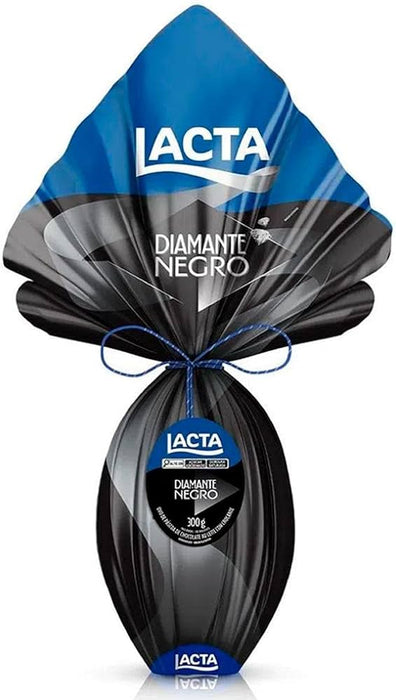 Lacta Egg Chocolate Diamond Black 300g