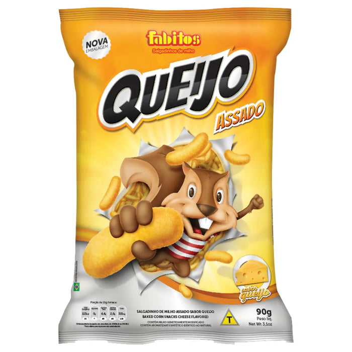 Fabitos Salgadinho Queijo 90g