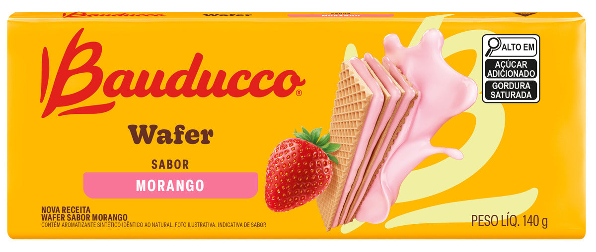 Bauducco Wafer Strawberry 165g