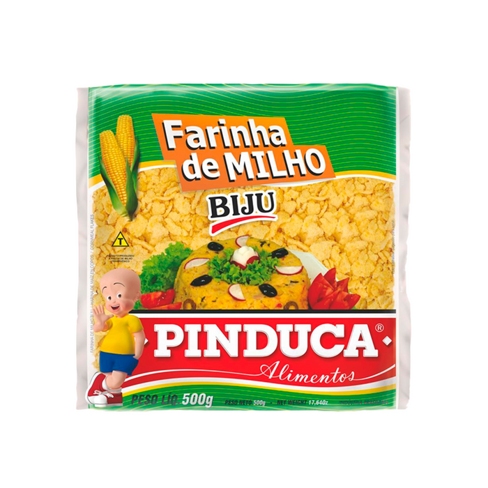 Pinduca Farinha Milho Biju 500g