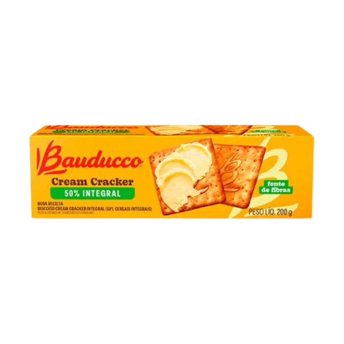 Bauducco Cream Cracker Integral 200g