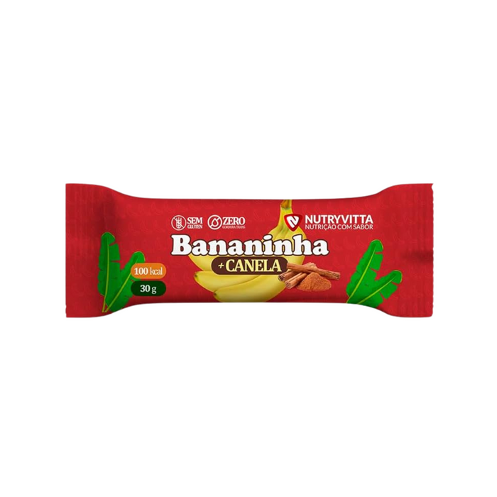 NutryVitta Banana Bar Traditional C/ Canela 30g