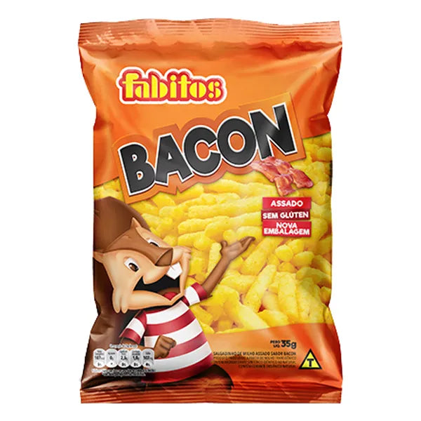 Fabitos Salgadinho Bacon 90g