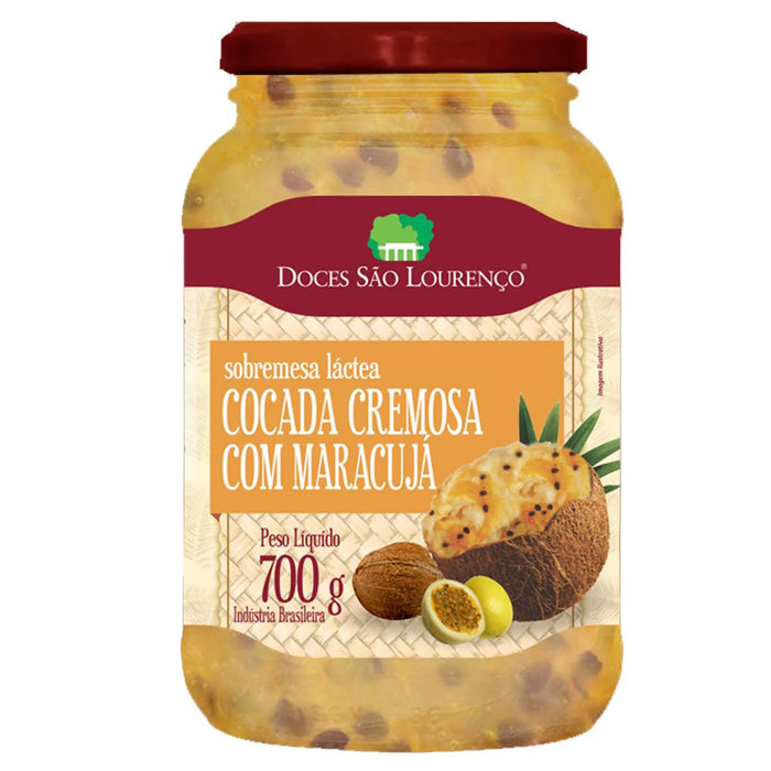 São Lourenço Cocada Cremosa c/ Maracuja 700g