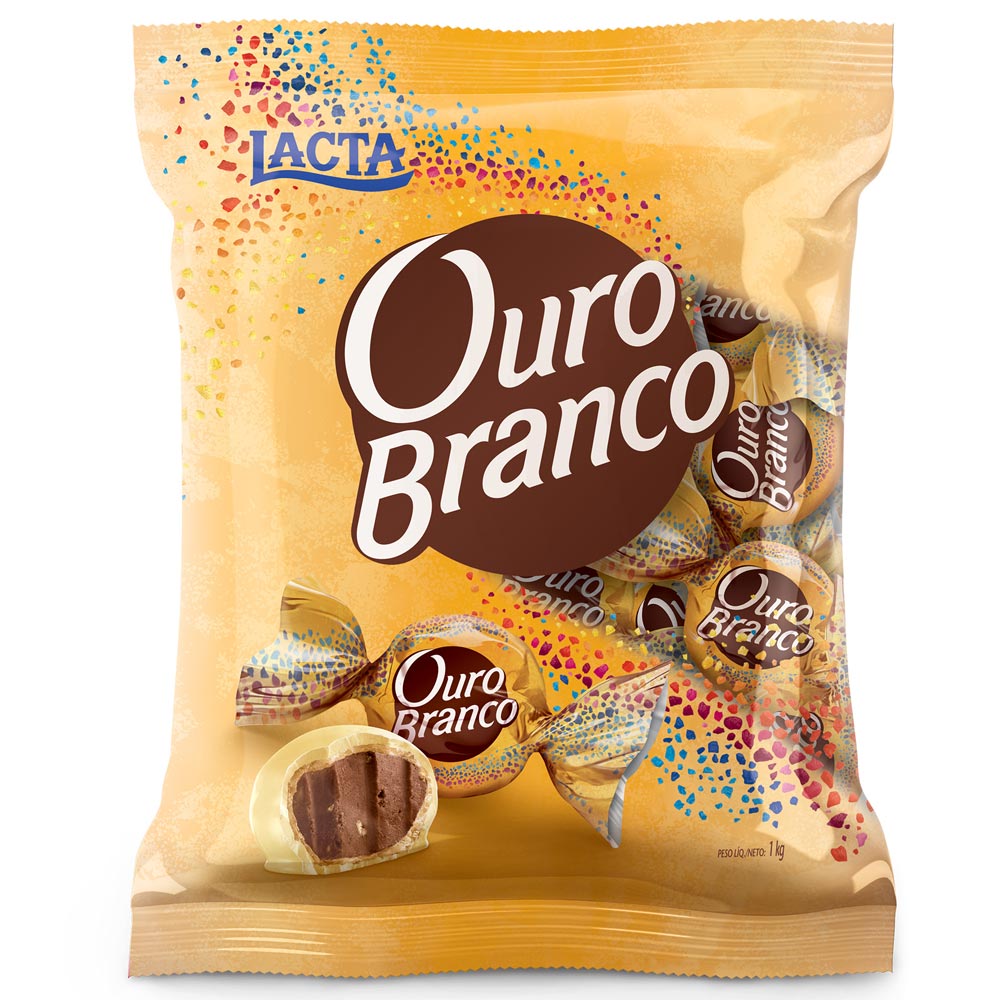 Barra Chocolate Ouro Branco Lacta 98G — Everyday Brazil